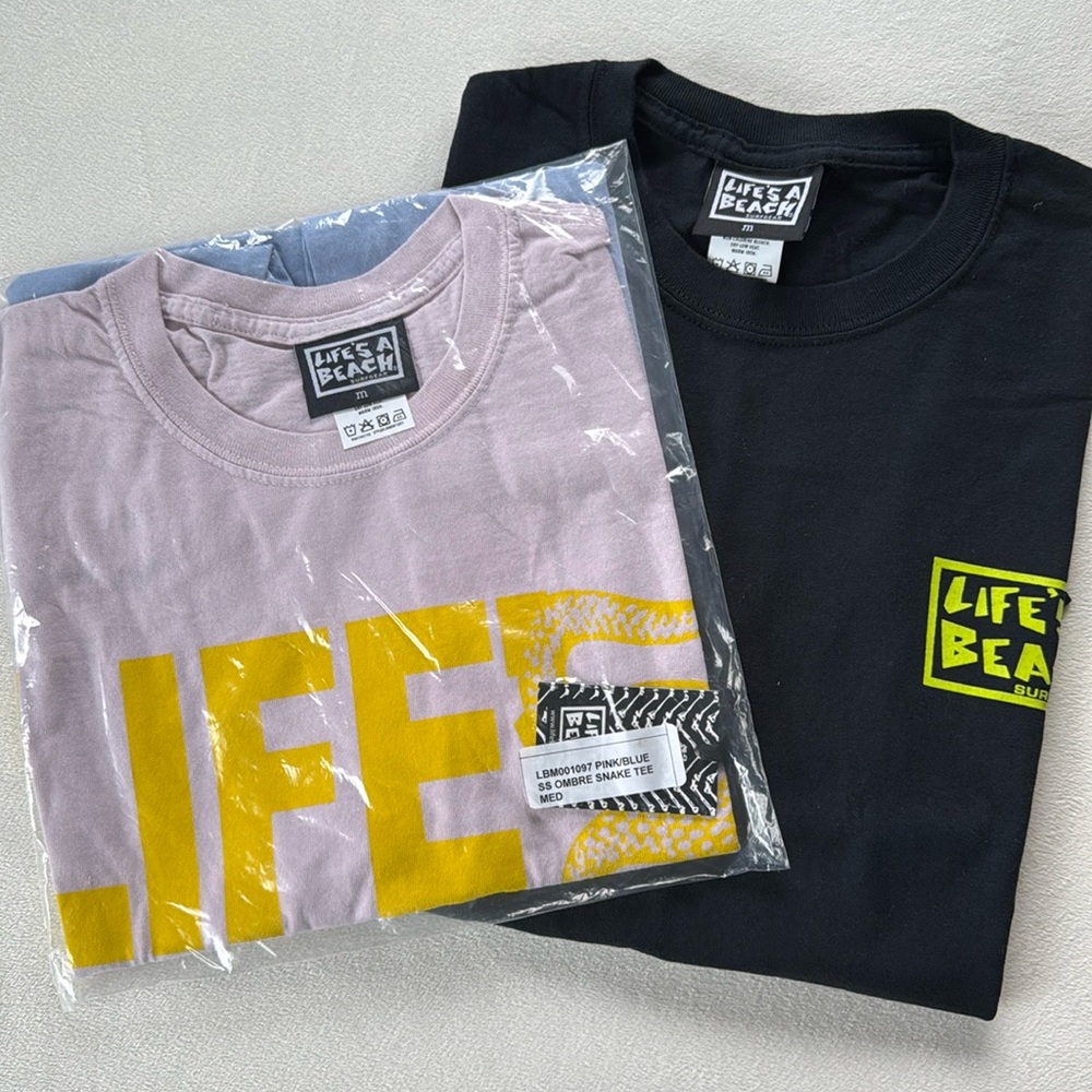 NEW! Life’s A Beach Surf Gear Tee Bundle